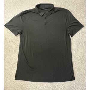Lululemon Mens Short Sleeve Polo Shirt Large